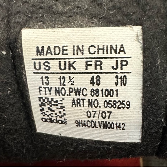 *RARE* ADIDAS Atlanta Halfshells Cities Collection Shoes Sneakers Men's Size 13 - Picture 8 of 8